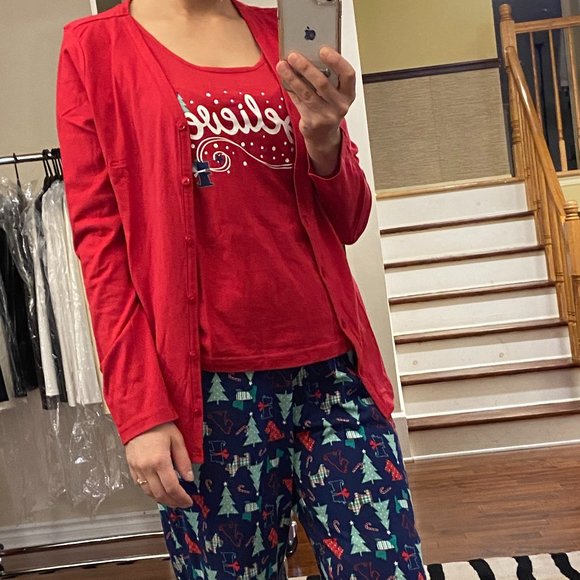 3 Piece Cardigan Pajama Set (Kim Rogers®) - Picture 6 of 7